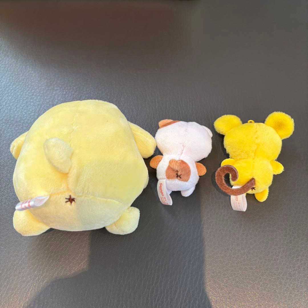 ポムポムプリン　おうち　ぬいぐるみセット