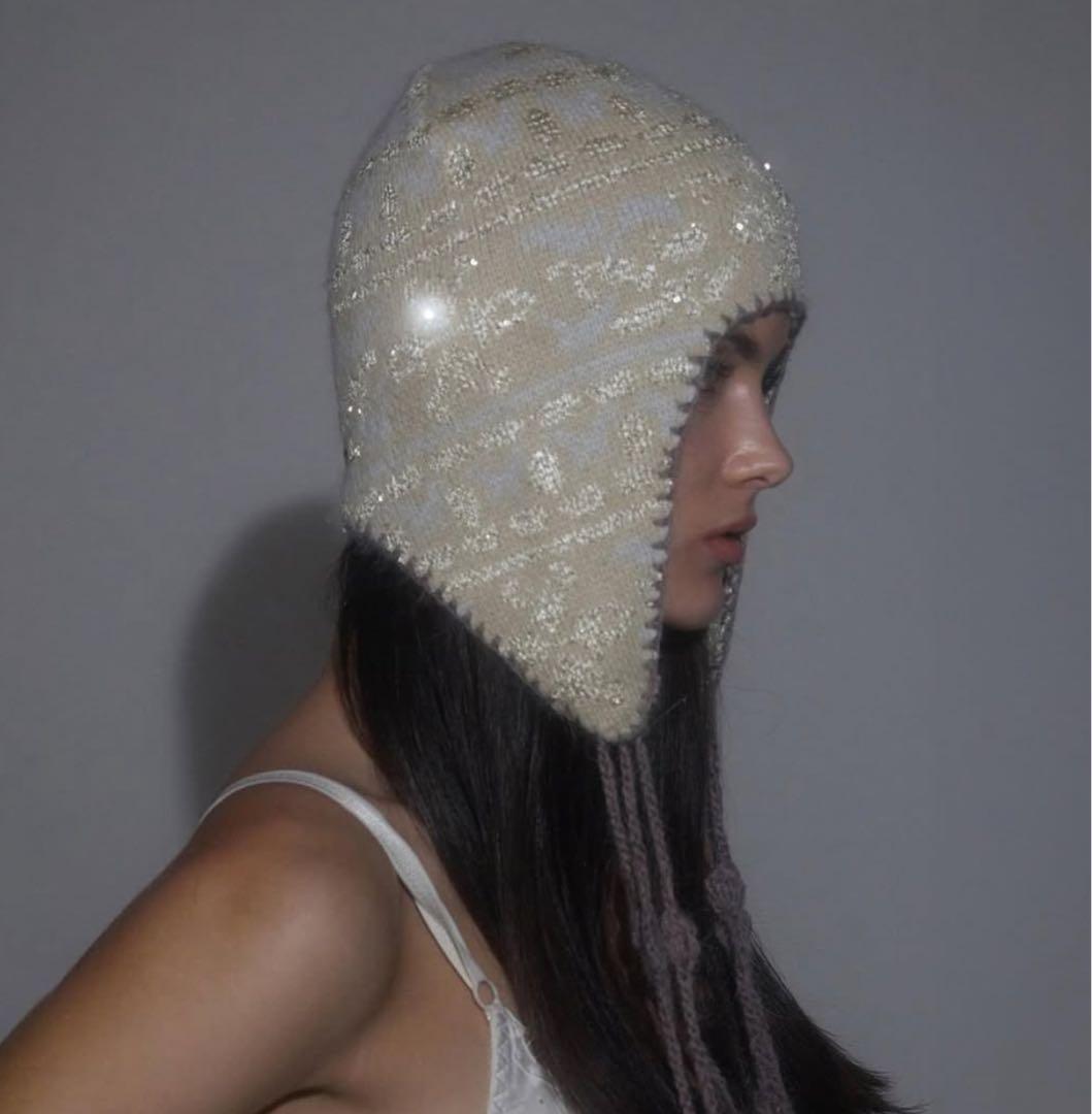 sculptorシークインノルディックイヤーフラップビーニー sculptorシークインノルディックイヤーフラップビーニー sculptor