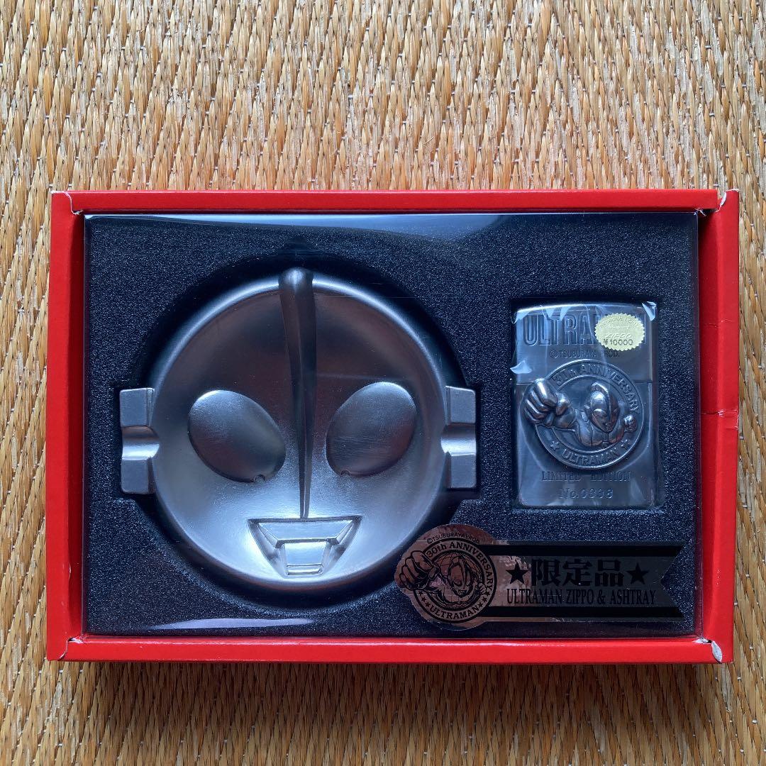 ウルトラマンとバルタン星人 30周年限定ZIPPOと灰皿セット - メルカリ