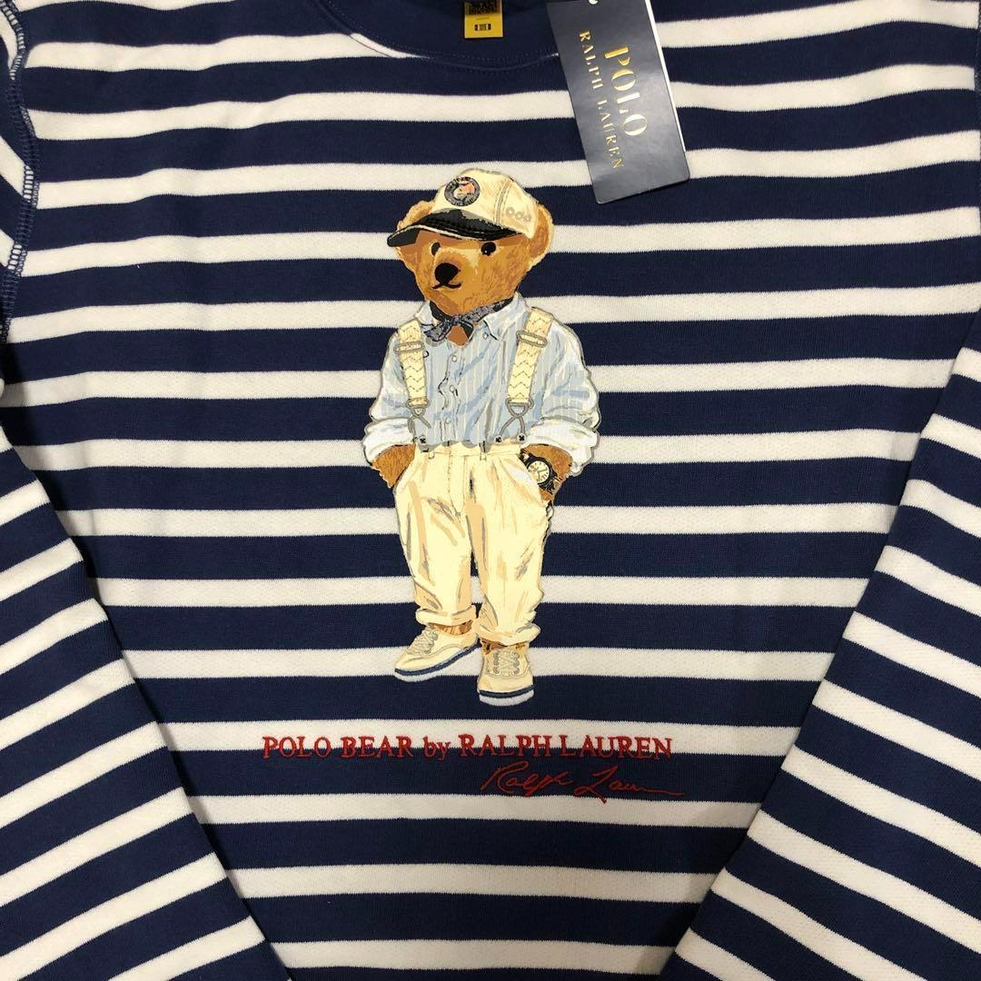 ラスト１　2024新品　ラルフローレン ポロベア　トレーナー　ボーイズL 160
