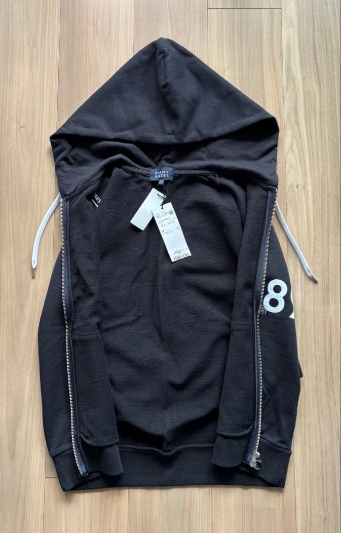 ☆新品未使用PEARLY GATES レディース フルジップフーディパーカー