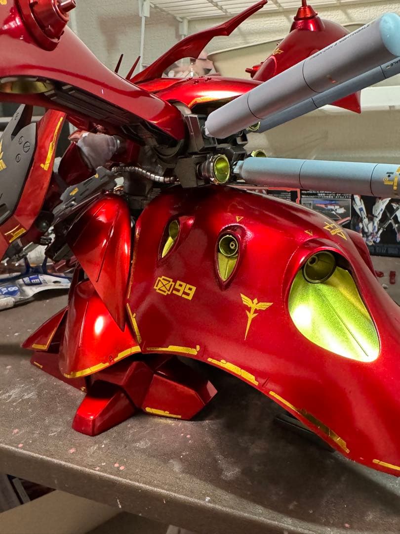 hgナイチンゲール塗装済み完成品キャンディ塗装仕上げ