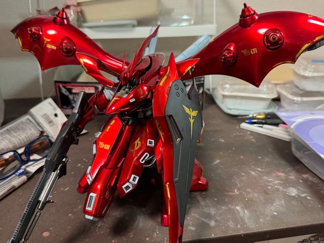 hgナイチンゲール塗装済み完成品キャンディ塗装仕上げ