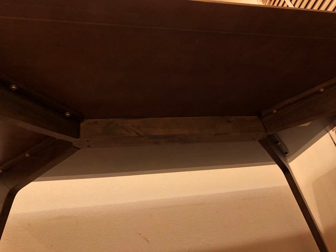 廃盤 美品 ノーチェ　木目ウォルナット 大判 ダイニングテーブル 引取り優先