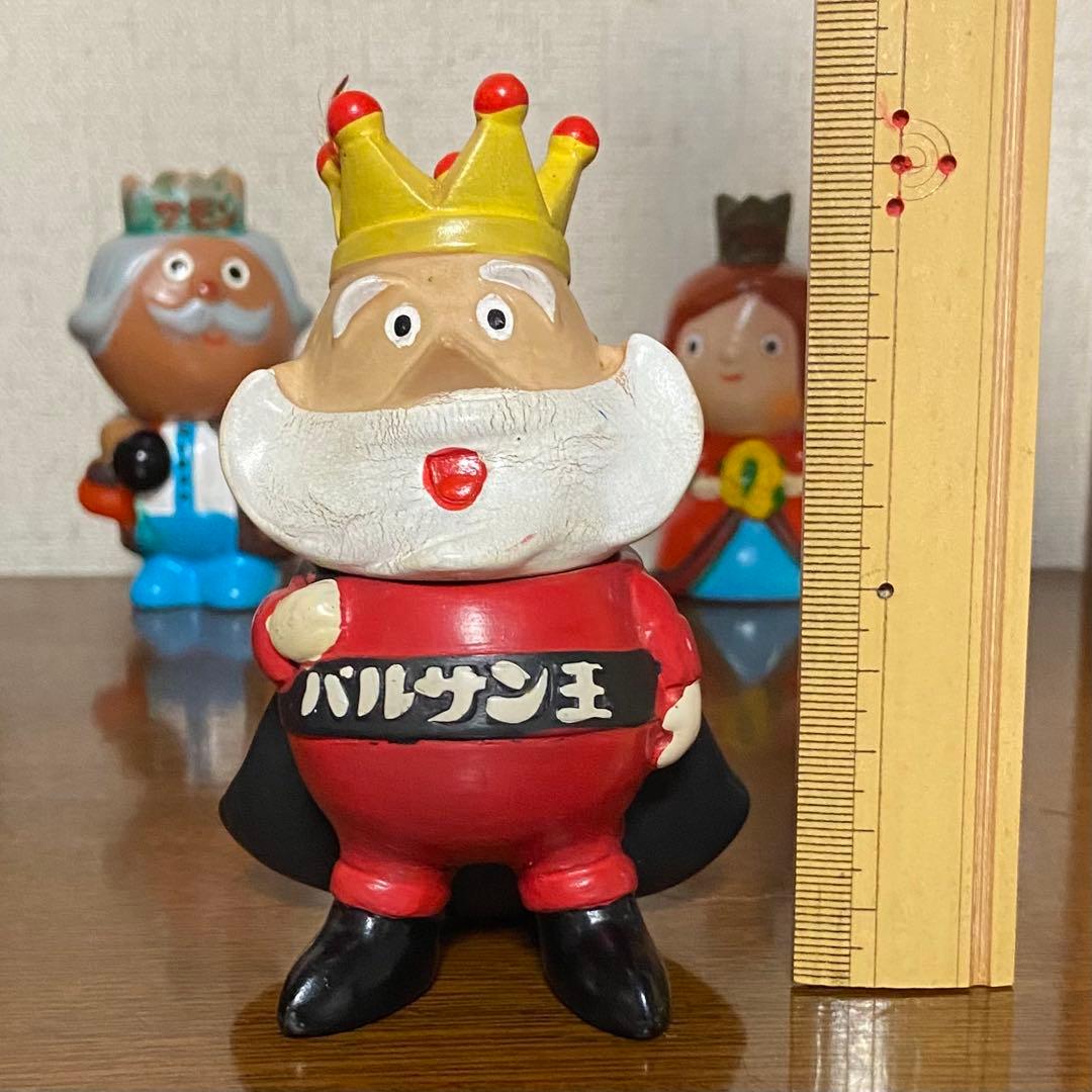 希少　バルサン王　ソフビ　貯金箱　昭和レトロ　当時物　ノベルティ