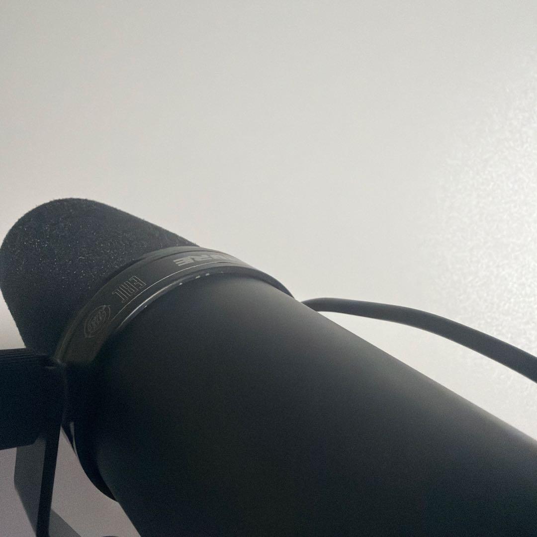 SHURE SM7B ＋ Cloudlifter CL-1
