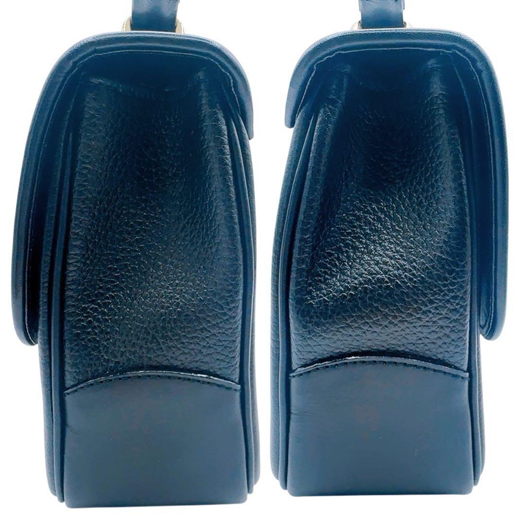 良品✨バーバリー ハンドバッグ レザー 革 ブラック ノバチェック フォーマル