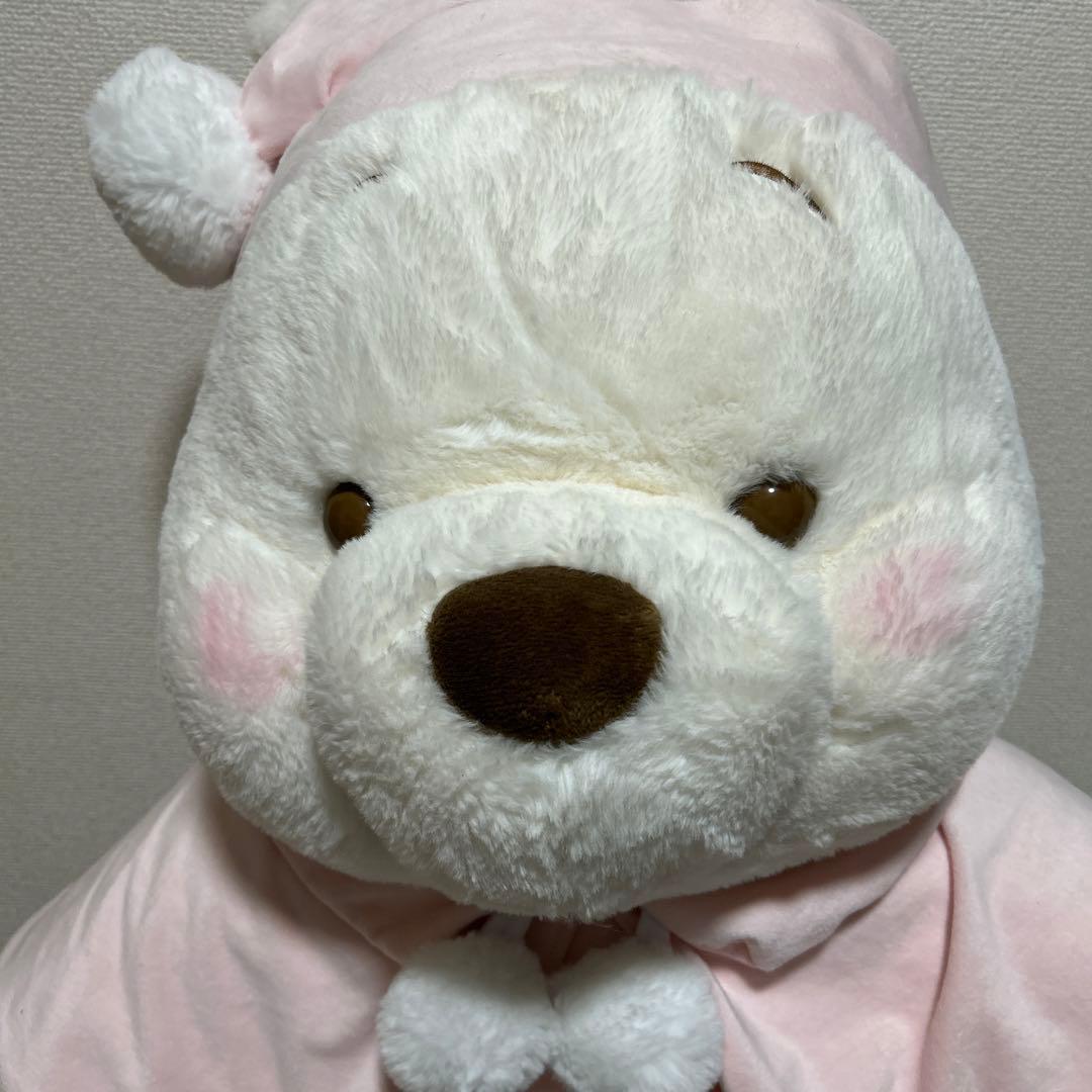 特大 スーパービッグ プーさん フルーツラテカラー ぬいぐるみ