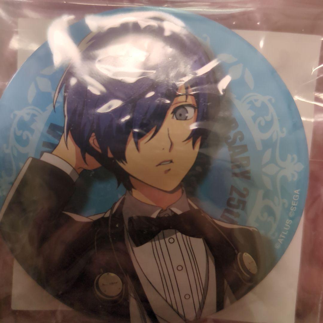 ペルソナ　セガ　ラッキーくじ　缶バッジ　コンプリートセット　主人公