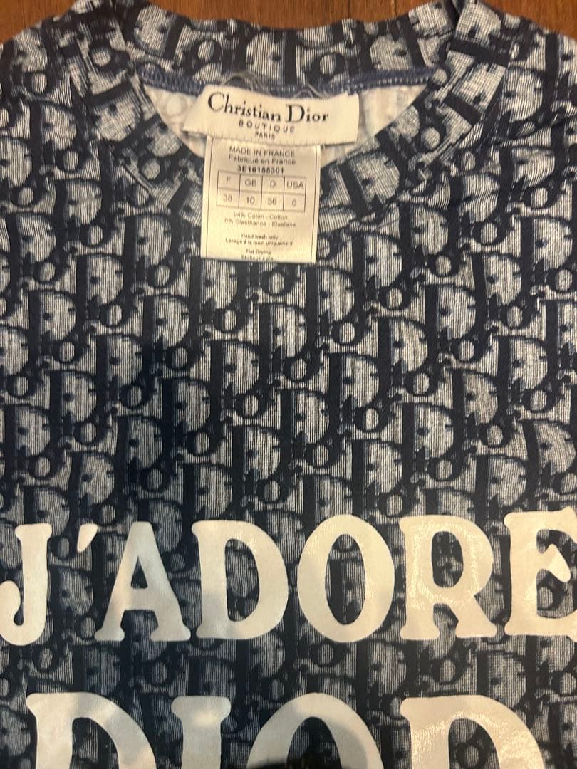 レア美品Christian Dior J'ADORE DIOR タンクトップ S