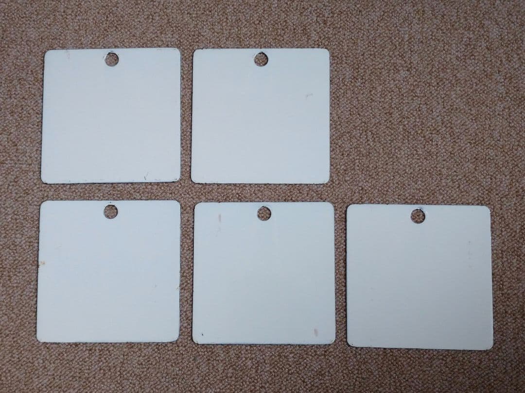 【鉄道部品】ホーロー製 号車札セット