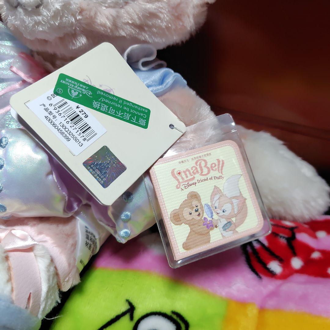 上海ディズニー　サマー　タコ　リーナベルぬいぐるみSSサイズ