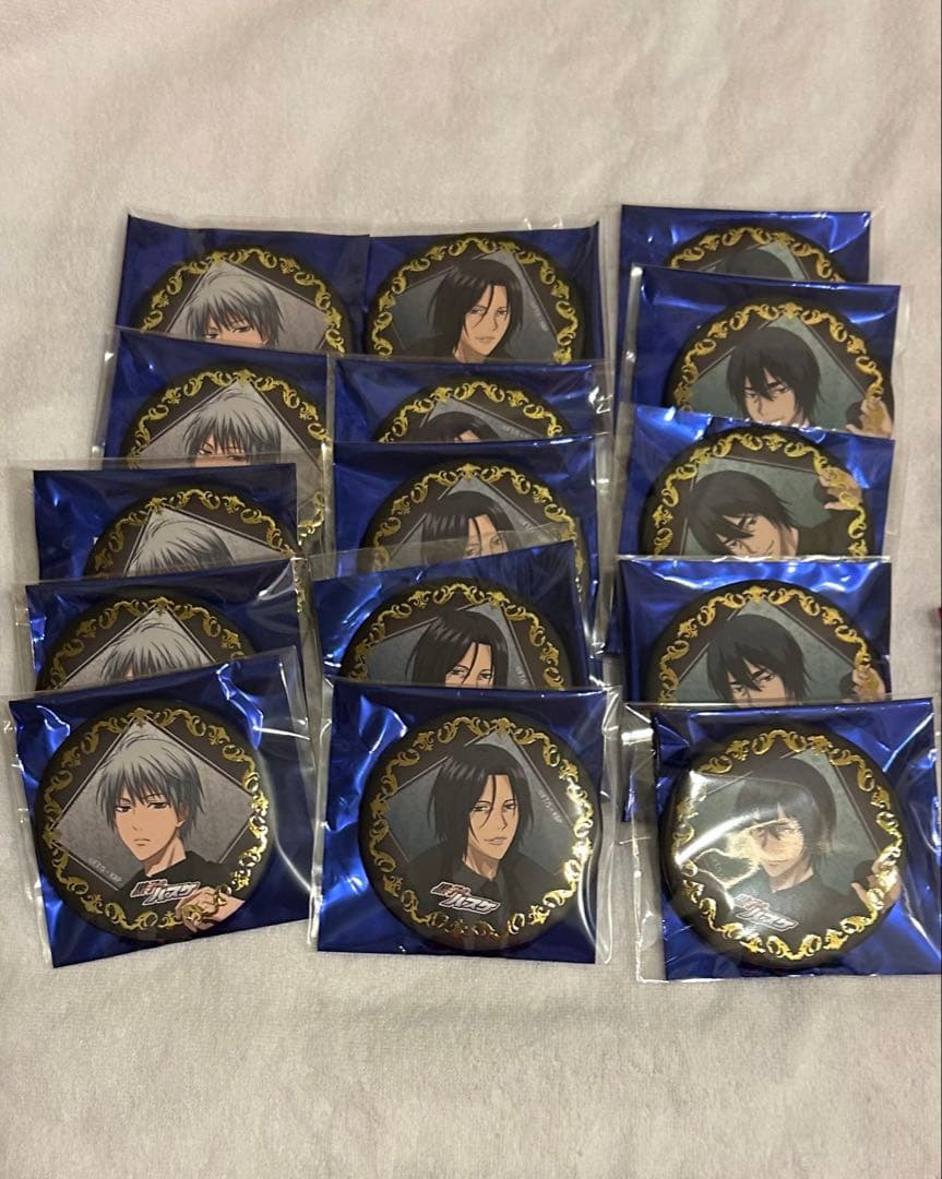 黒子のバスケ 黒バス 中外 中外鉱業 箔押し缶バッジ - メルカリ