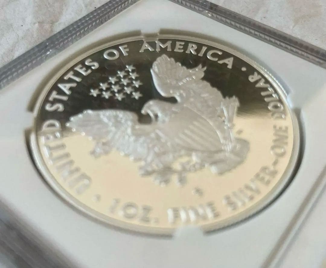 NGC最高鑑定☆2012年アメリカ1ドル シルバーイーグル銀貨☆PF70UCER