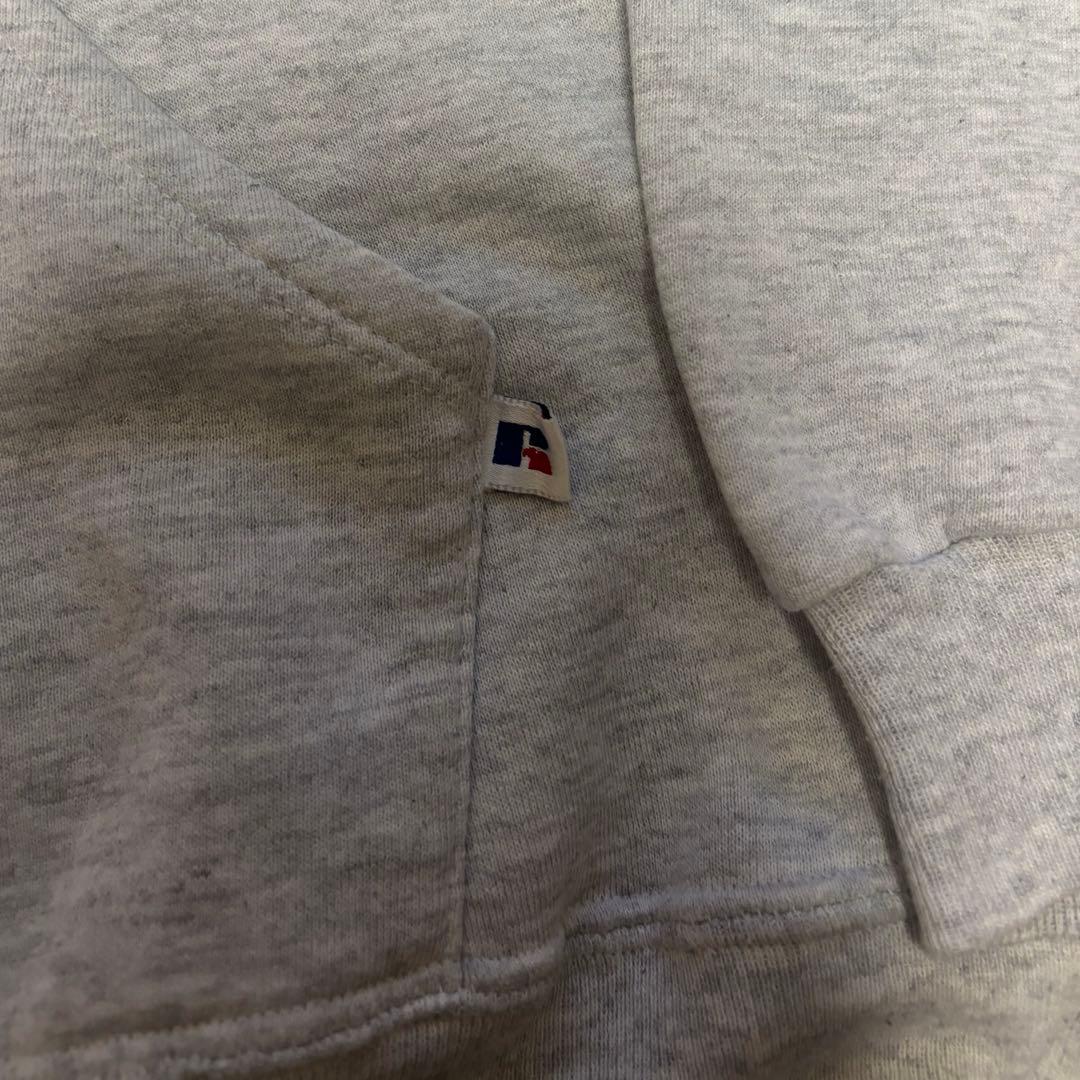 Russell athletic パーカー　フーディ　グレー　90年代