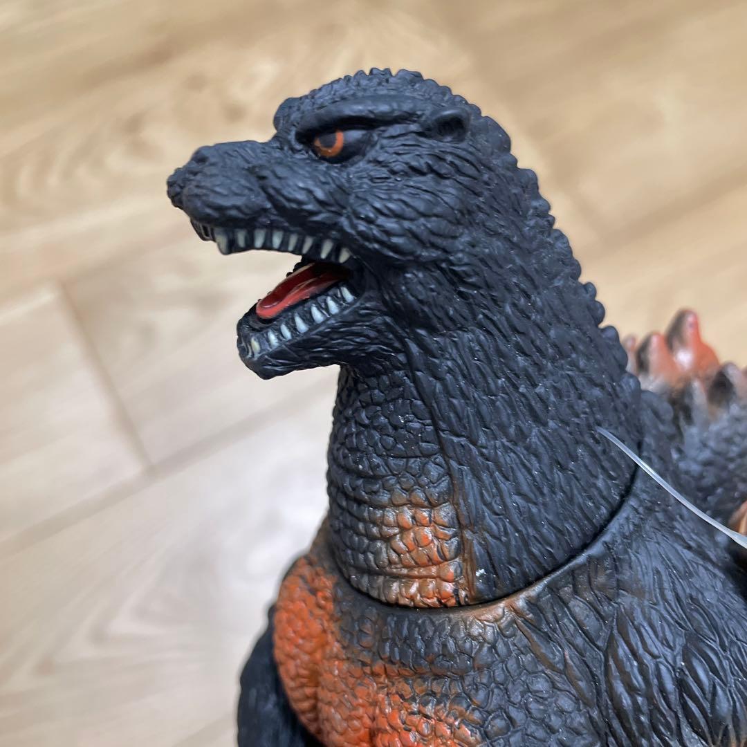 【希少タグ付】1995年 バーニングゴジラ ソフビ フィギュア 東宝