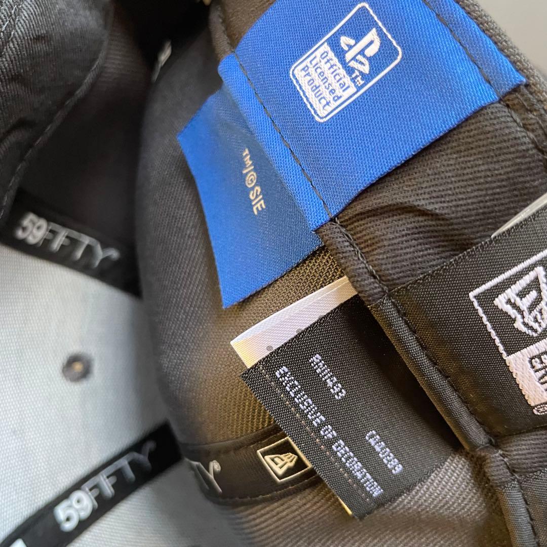 New era 59FIFTY PlayStation シェイプス ロゴ ダー - メルカリ