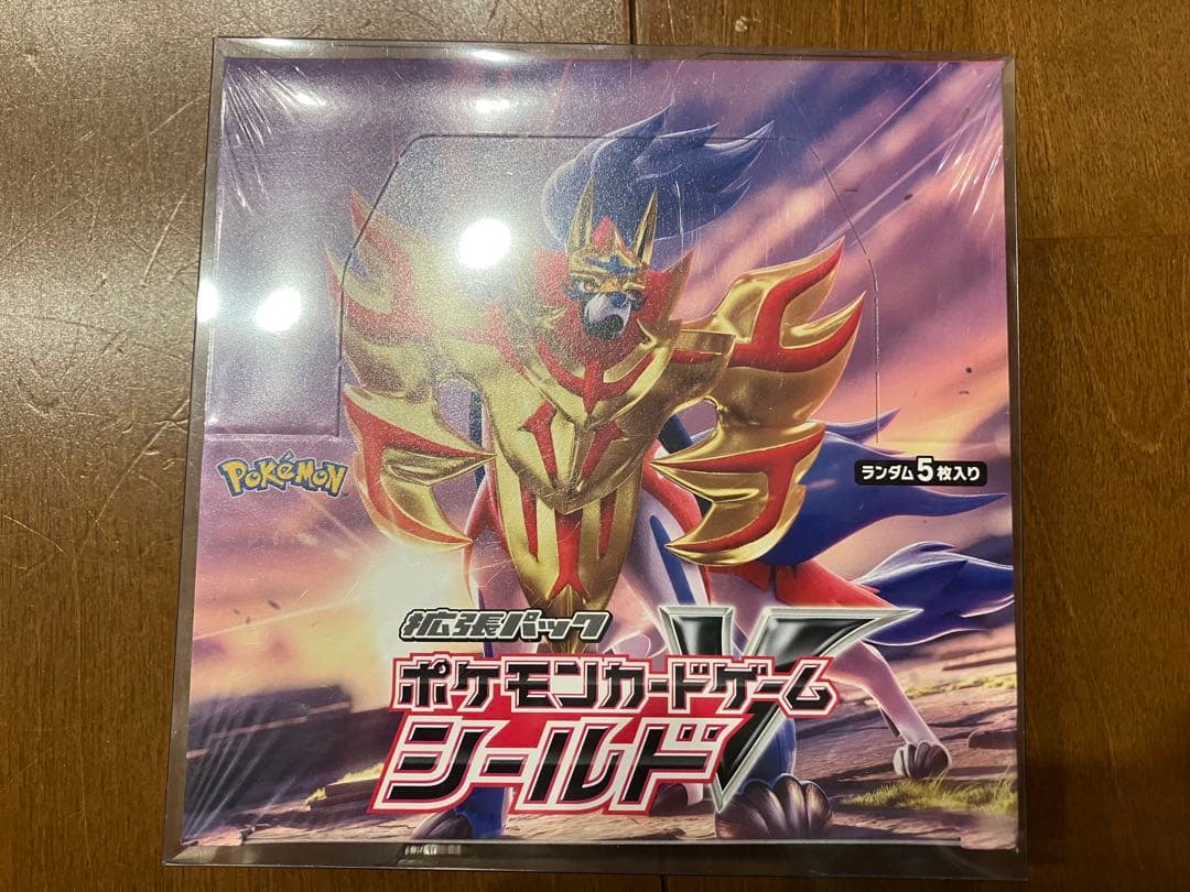 ポケモンカードゲーム シールド ソード　box 未開封シュリンク付き