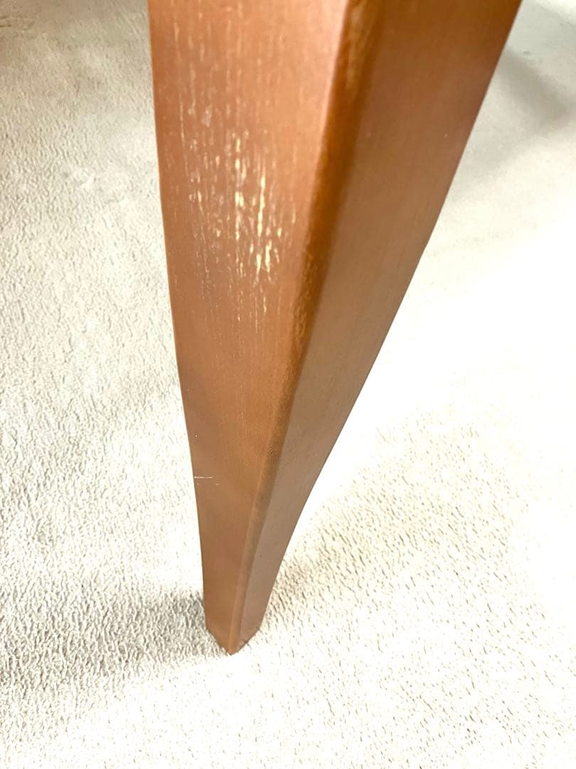 カリモク ダイニングテーブル 125×80×H69 天然木 デスク