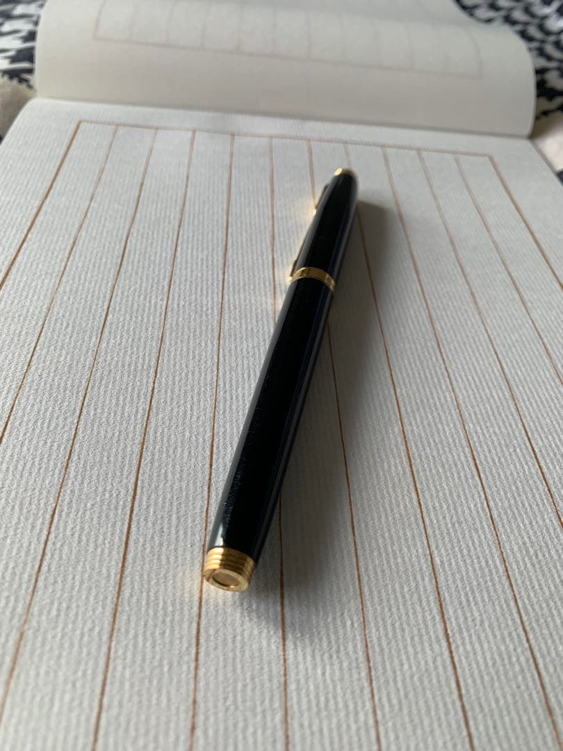 パーカー75 ブラック 14Kペン先 万年筆