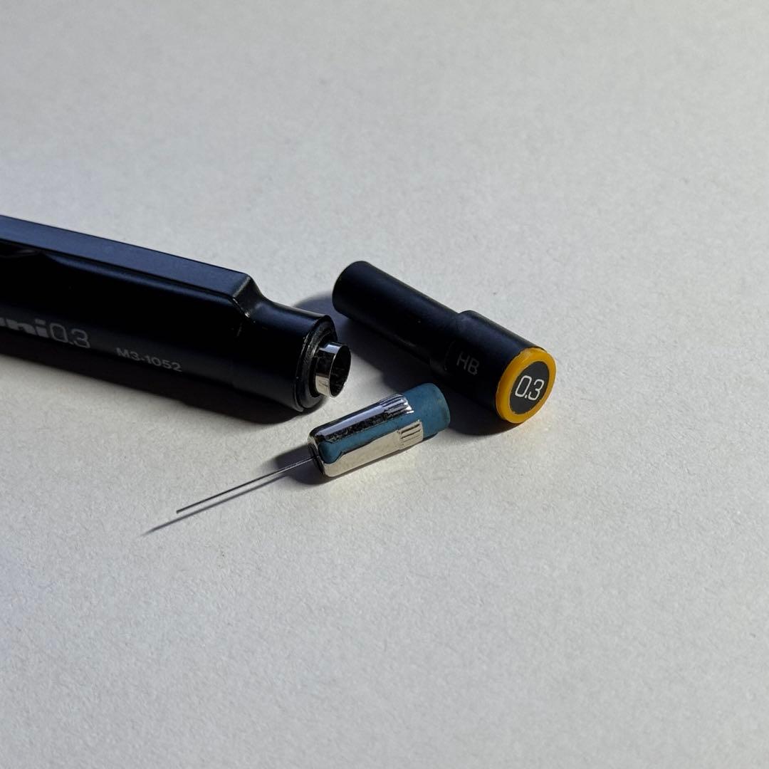 三菱鉛筆 M3-1052 製図用 シャープペンシル 0.3mm 廃番 - メルカリ
