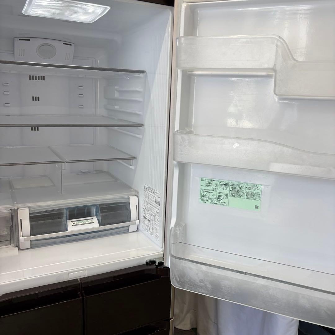852❤️　冷蔵庫　日立　大型　500-600ℓ　右開　中古　安い　綺麗　設置無料