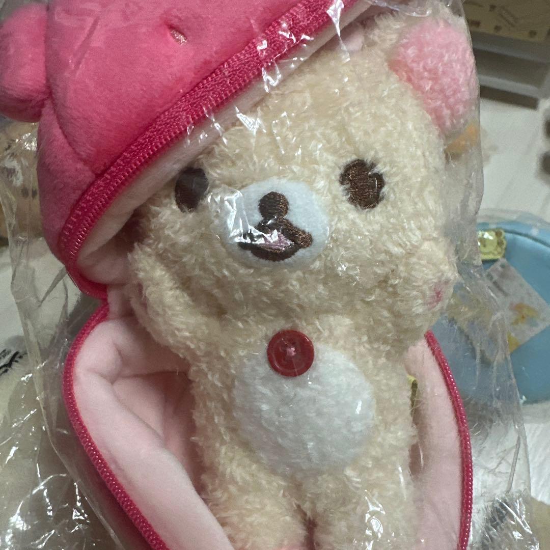 コリラックマ キイロイトリ にこにこHappy for youぬいぐるみいちご