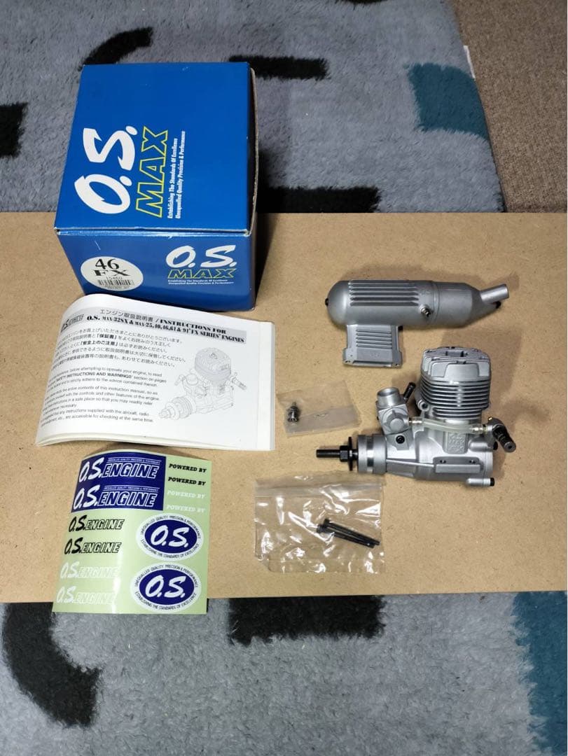O.S. MAX 46 FX エンジン 本体
