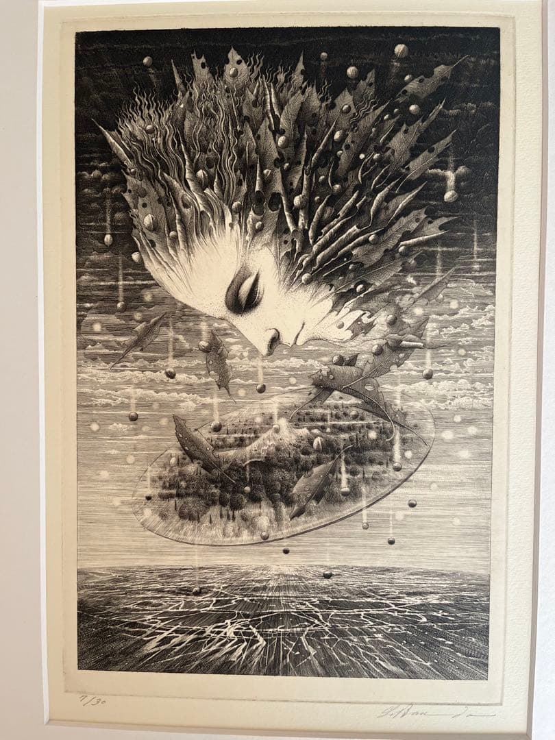 5669)デリア・レイス 版画「Winter Vacation」22/30