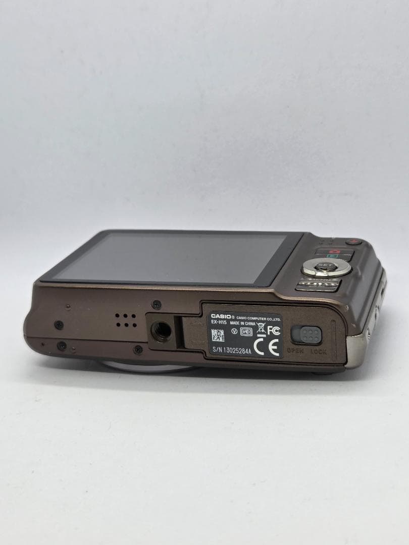 スマホ転送OK】カシオ CASIO EXILIM EX-H15 ブラウン - メルカリ
