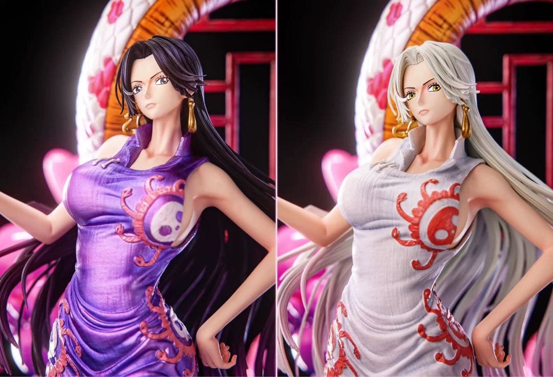 ワンピース 1／6スケール ハンコック 原色 フィギュア ガレージキット