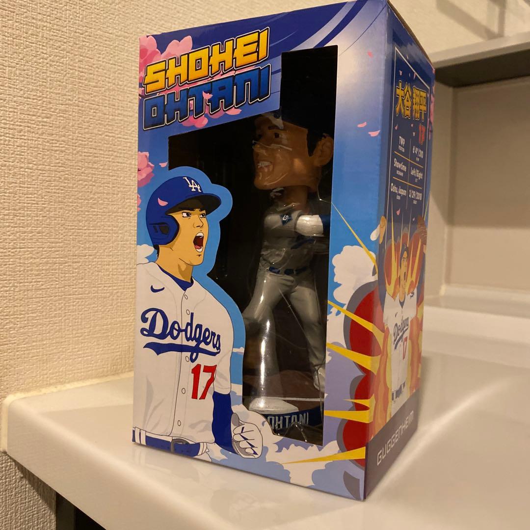 大谷翔平　ドジャース　ボブルヘッド　グレー　ビジターユニフォーム　非売品　未開封