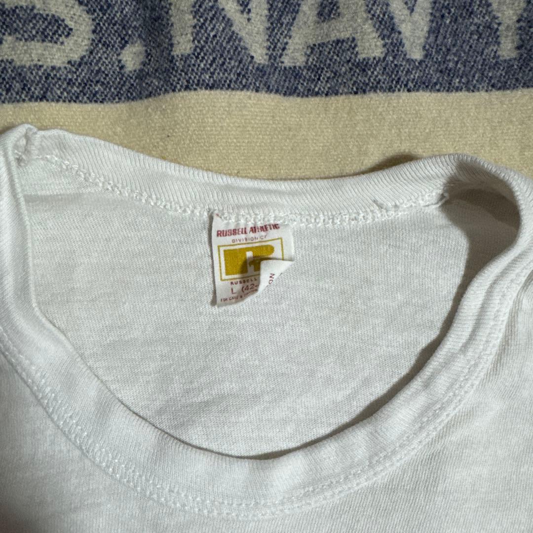 60s〜70s Russell モンスタープリント ヴィンテージTシャツ タバコ