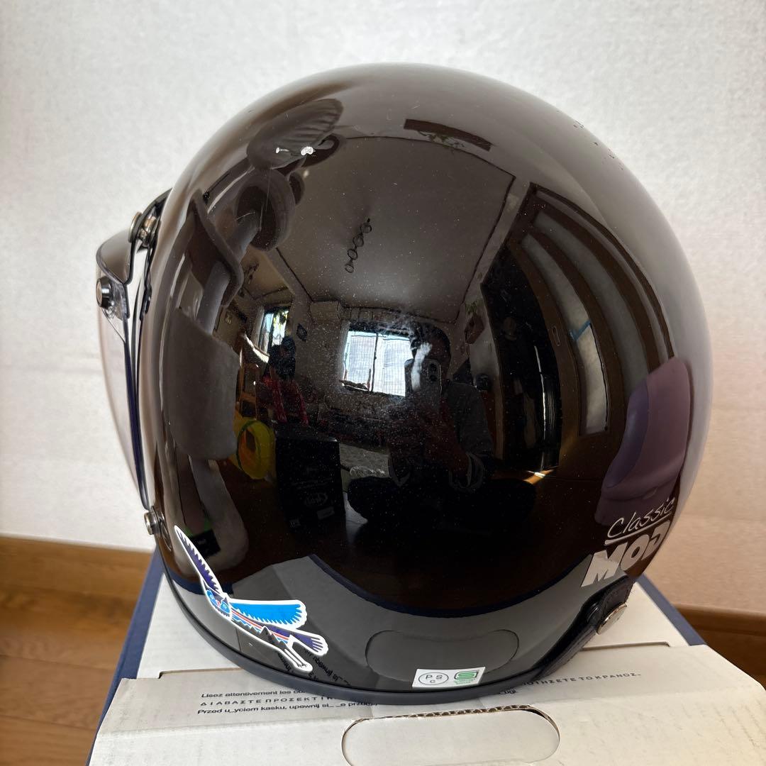 アライ クラシックMOD バイザー付き