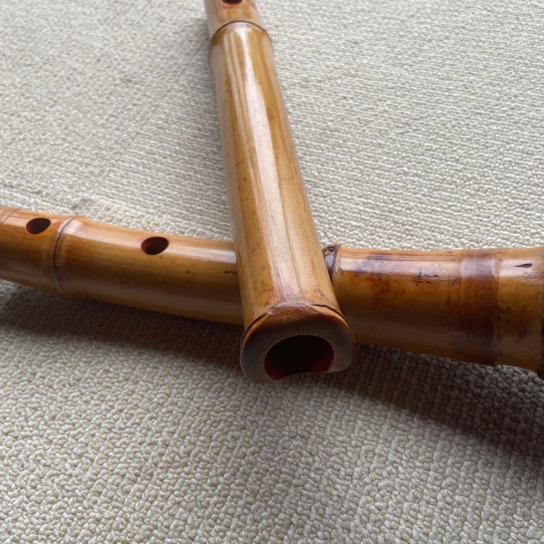 211値下げ 尺八 一尺八寸管 眞山銘ニ印 - メルカリ