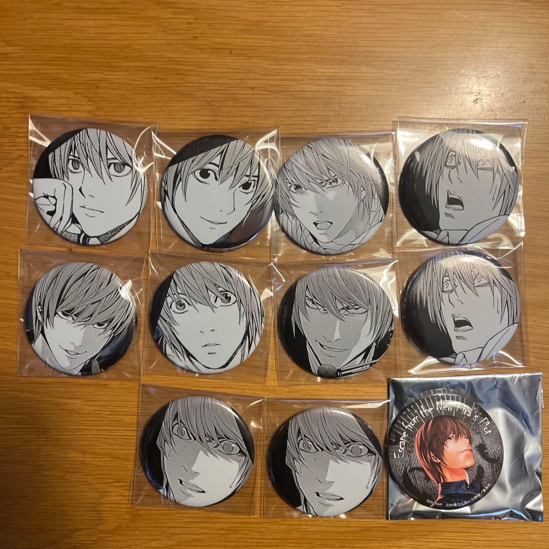 デスノート展 缶バッジ 夜神月