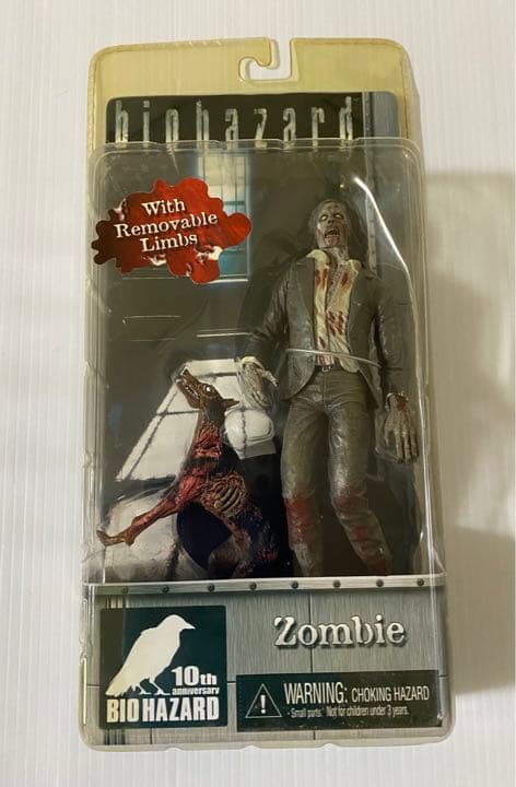 NECA バイオハザード ゾンビ 10thアニバーサリーアクションフィギュア