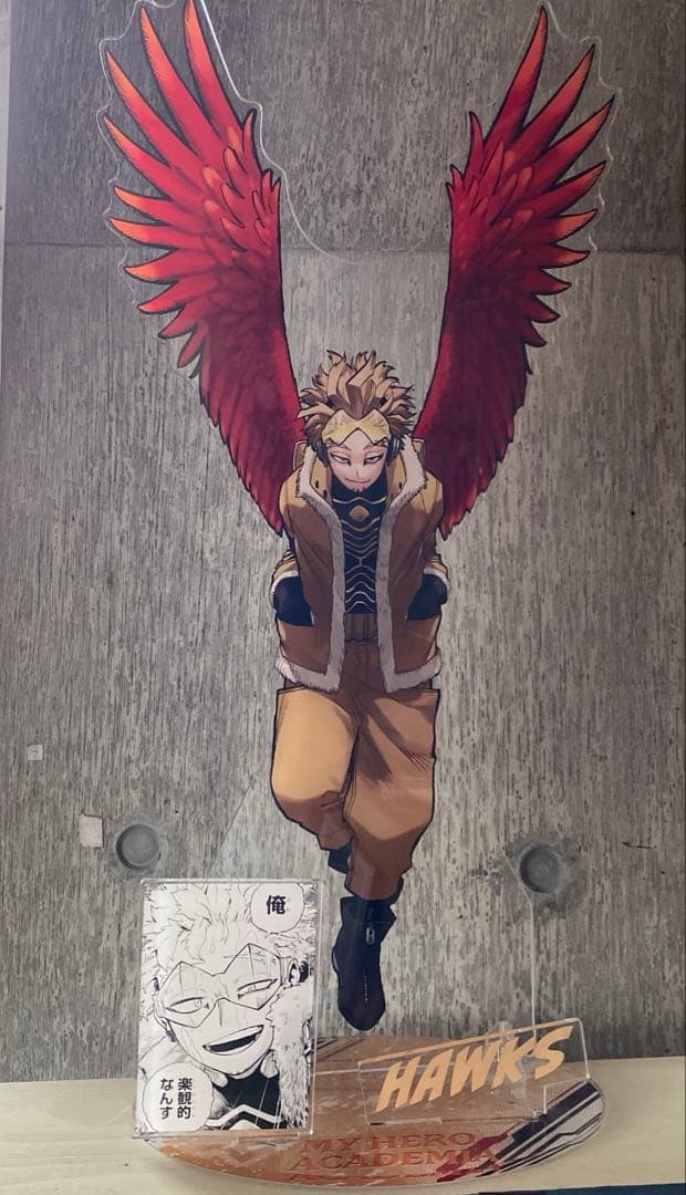 ヒロアカ ホークス アクリルGIGAフィギュア 僕のヒーローアカデミア