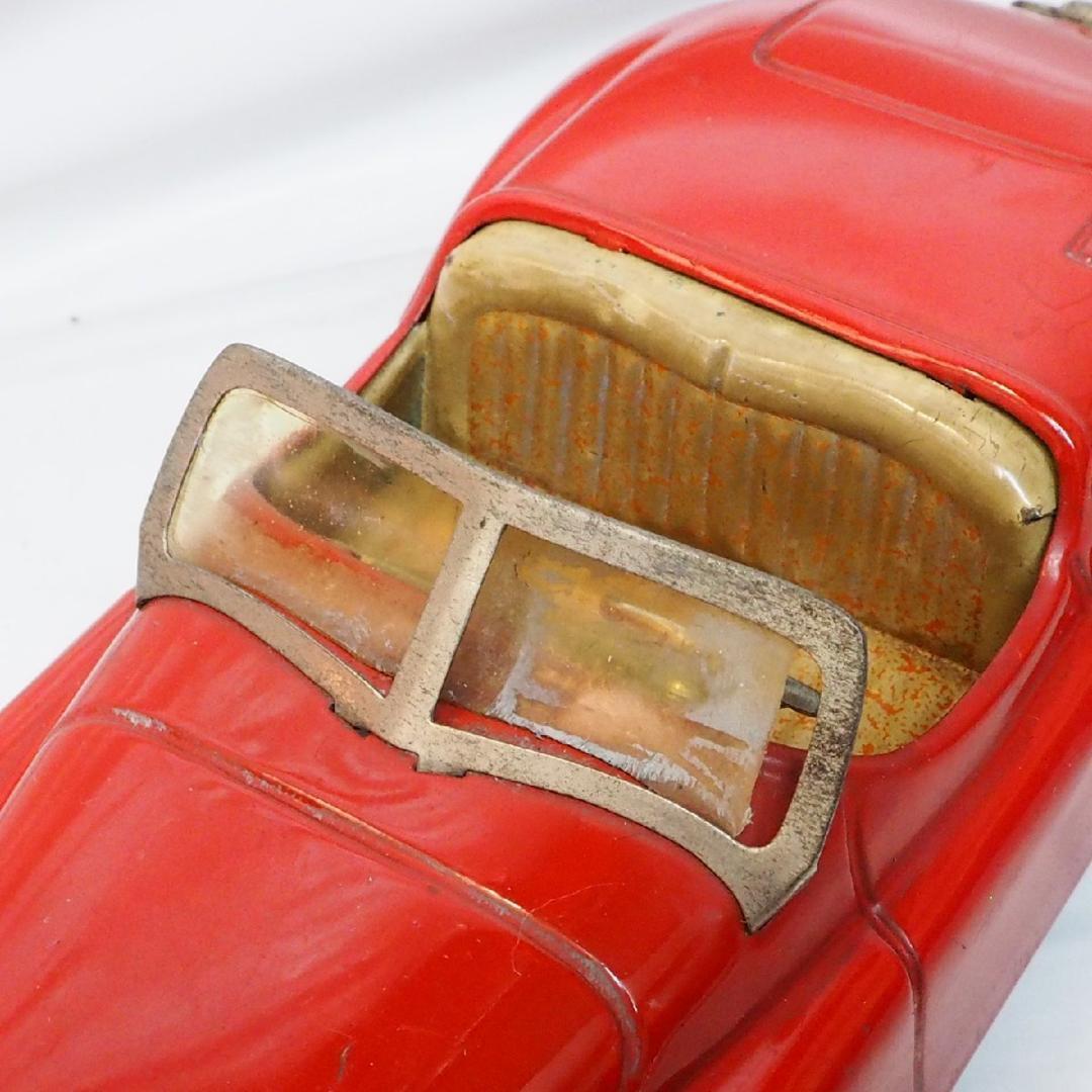 米澤 三陽(旧トミー)【ジャガーXK120赤】ブリキtin toy car 箱無