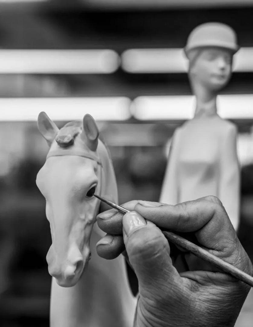 ヨシカネ様専用】LLADRO リヤドロ 馬に乗る女性 陶器