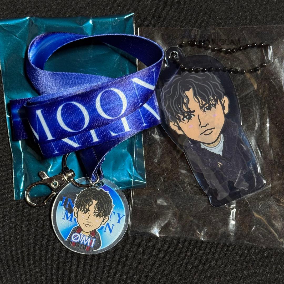 登坂広臣 ØMI ネックストラップ クリアチャーム 2種セット☆新品未開封