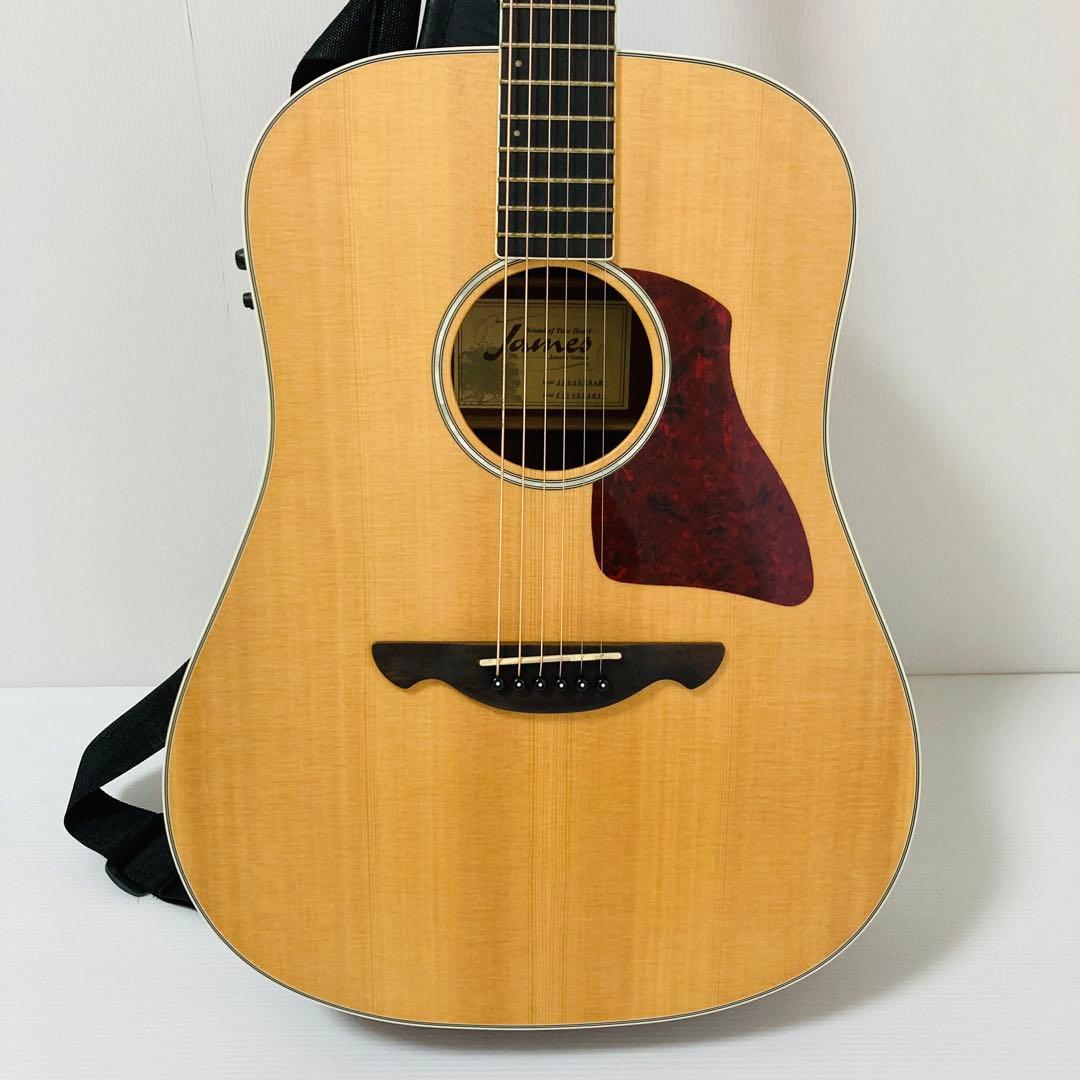 美品 James エレアコ JD600ENAS アコースティックギター L108130956