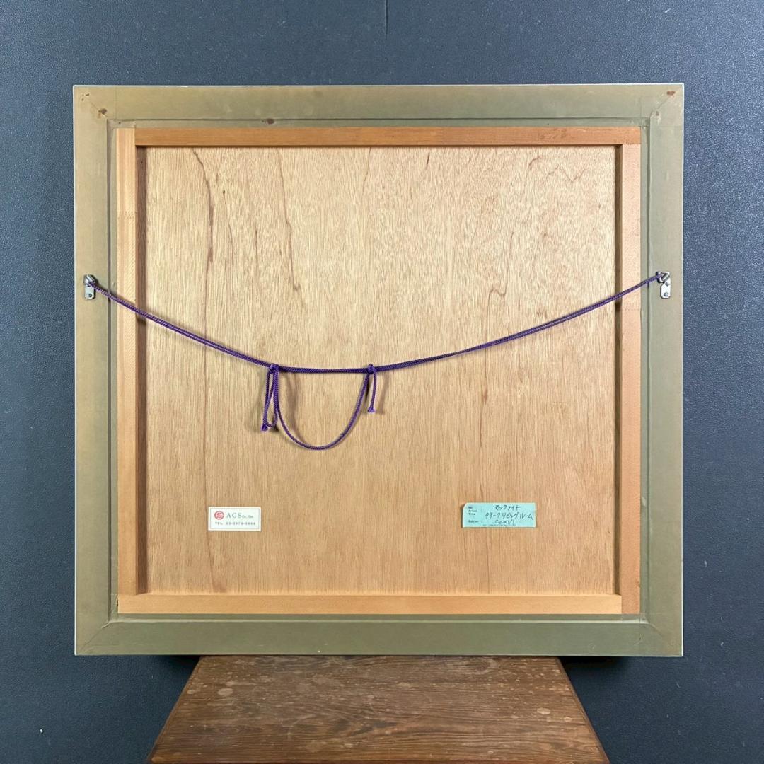 トーマス・マックナイト「ヴィラデルマーレ」シルクスクリーン 直筆