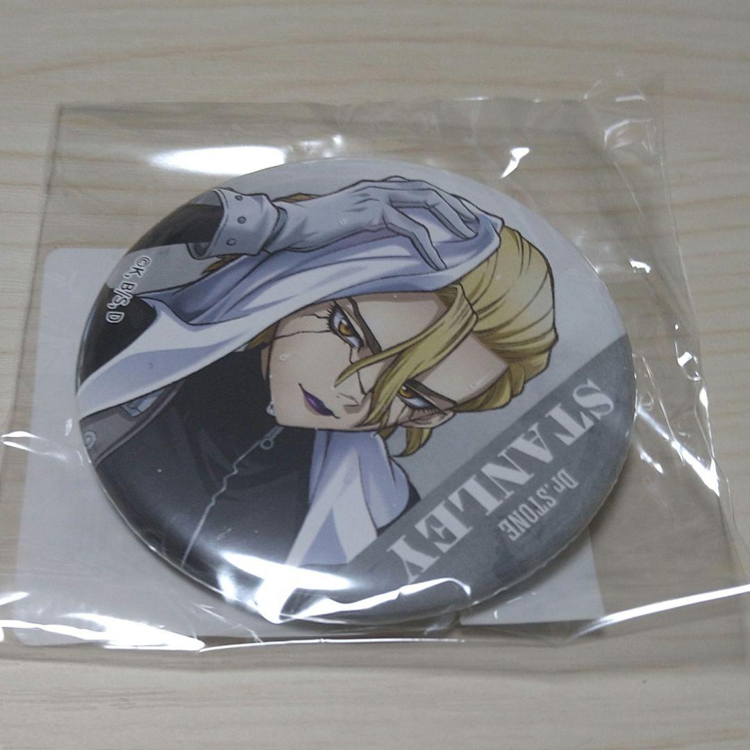 スタンリー 缶バッジ DMMスクラッチ レイニーデイ Dr.STONE 等身