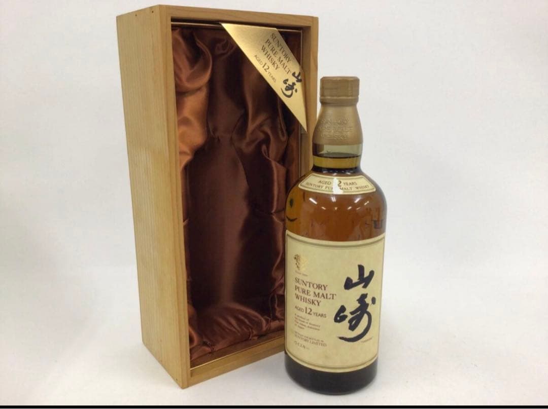 希少 ウイスキー サントリー 古酒山崎 12年 ピュアモルト 750ml