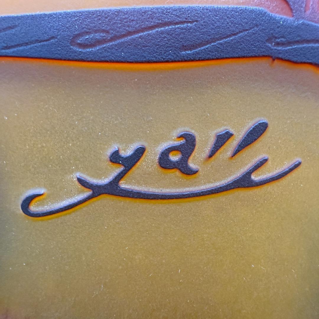 高さ35㎝【希少】【特大】エミールガレ風 レプリカ ランプ 卓上照明