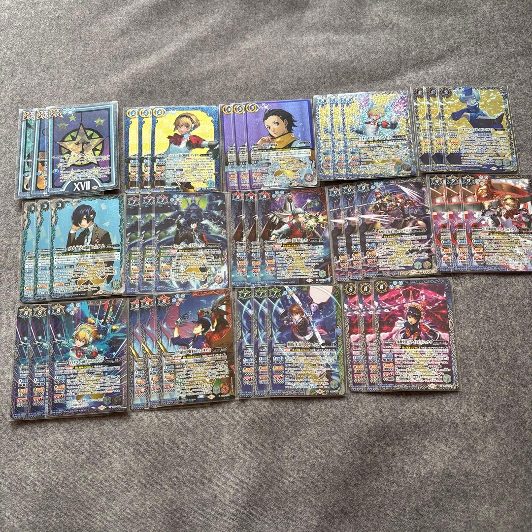 バトルスピリッツ　ペルソナ3 リロード　XX以下3枚ずつ　スターター3枚ずつ バトルスピリッツ ペルソナ3 リロード XX以下3枚ずつ スターター3枚