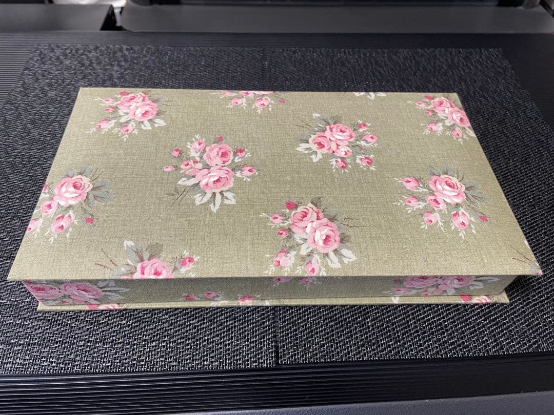 こうの早苗 カルトナージュBox　使用中の糸27個のセット