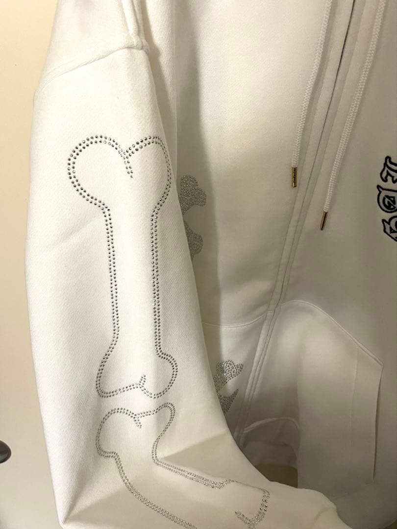 【RT-45245 専用】GALFY ピカピカ骨骨パーカー　中型犬