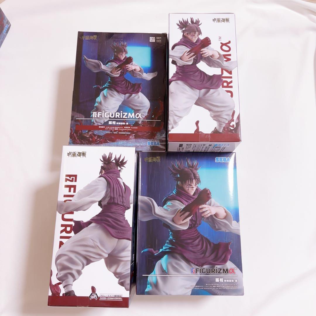 呪術廻戦FIGURIZMα“脹相”赫鱗躍動・載 フィギュア　5点　まとめ売り